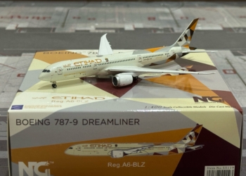 NG Models Etihad Airways B787-9 A6-BLZ